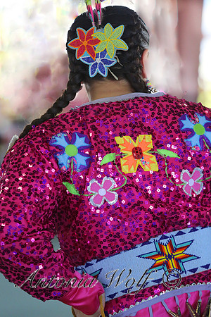 Woman in Purple