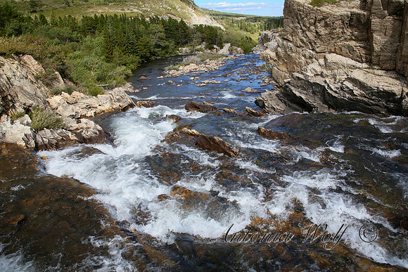Many Glacier River