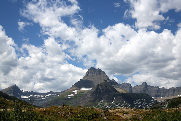 View from Many Glacier