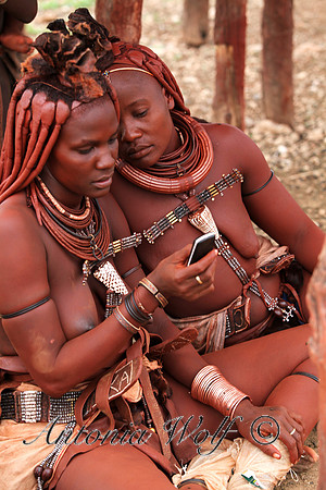 Cell Phone Invasion Namibia Africa