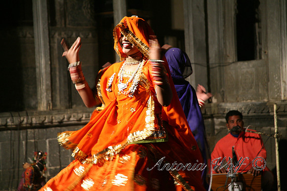 Dancer in Orange