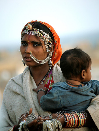 Gypsy Mother with Child