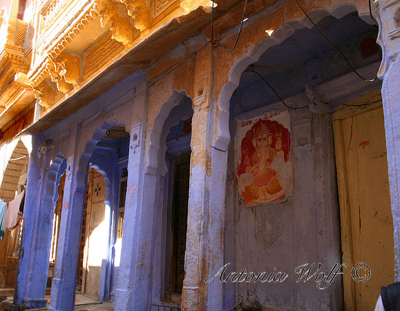Shiva Dwelling in the Blue City