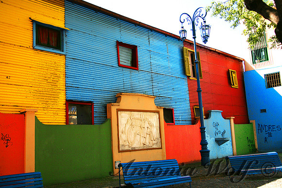 The Colors of De La Boca Buenas Aries