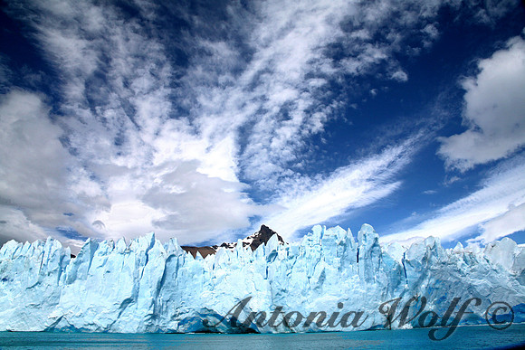 Drama in the Sky and Ice Moreno Glacier