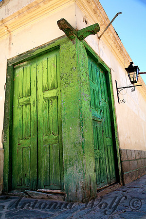 Green Door in Cachi Argentina