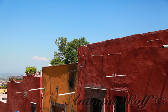 Old Side Street in San Miguel