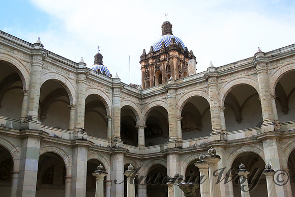 View towards the Cathedral from the Monastery