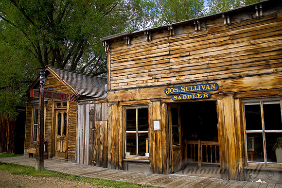 Saddlery in Nevada City Montana