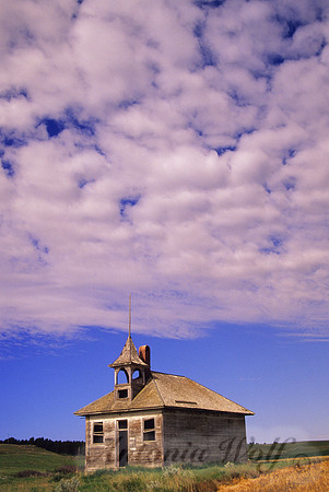 Schoolhouse in the Judith Valley Montana