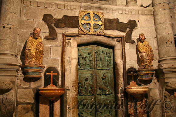 Santiago Cathedral The Green Door of Life