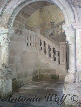Etherial Staircase from long ago Estabane Monastery